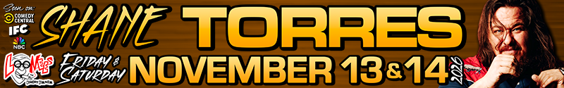Loonees Comedy Corner Header