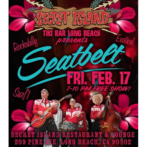 Seatbelt - free show at Secret Island Headshot