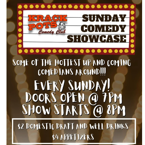 Sunday Comedy Showcase Headshot