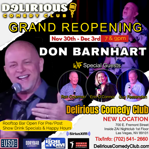 DELIRIOUS COMEDY CLUB