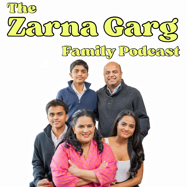 zarna garg family poscast Headshot