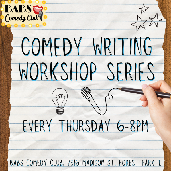 Comedy Writing Workshop Headshot