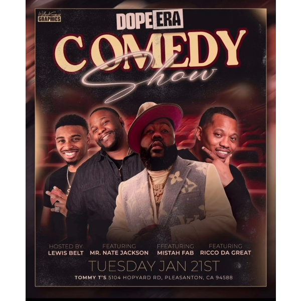 Mistah Fab Birthday Comedy show Headshot