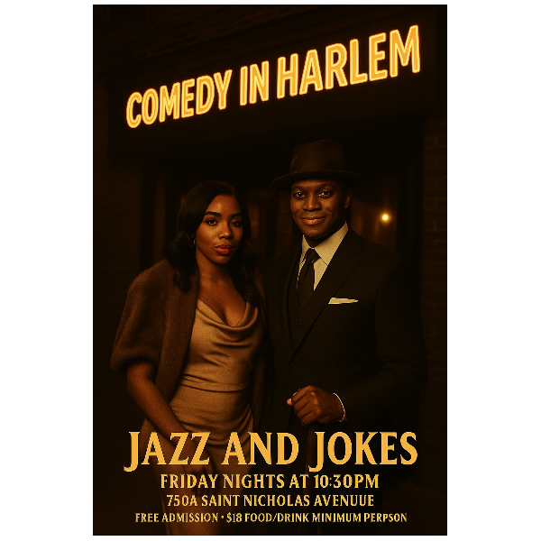 Friday Night Jokes & Jazz Headshot