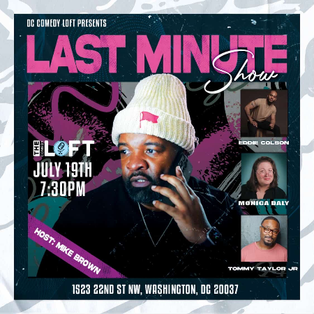 Last Minute Comedy Show Headshot