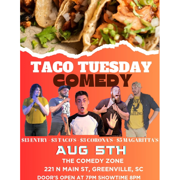 Taco Tuesday Comedy Show Headshot