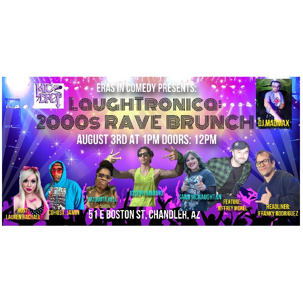 Eras in Comedy Presents: LaughTronica: 2000s Rave  Headshot
