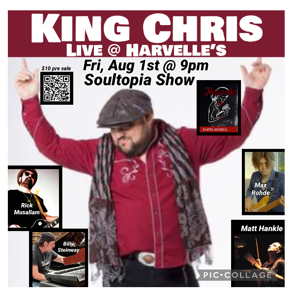 KING CHRIS and the GROOVE THANG Headshot