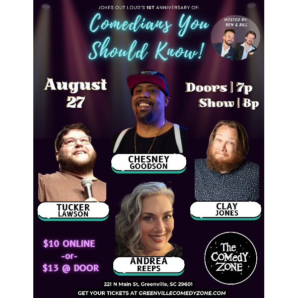Comedians You Should Know! Headshot