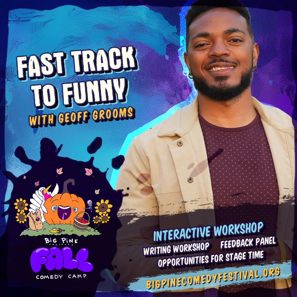 Fast Track Funny Workshop Headshot