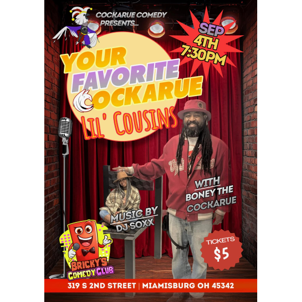 COCKARUE COUSINS SHOW! Headshot
