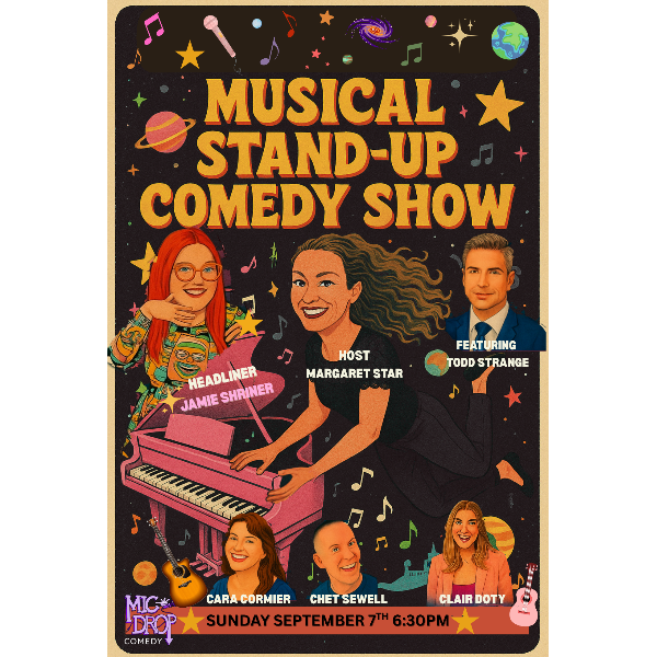 Musical Stand-Up Comedy Show Headshot