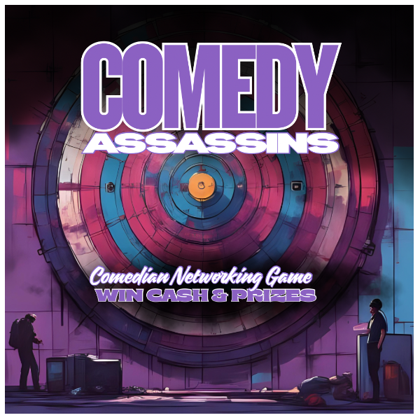 Comedy Assassins - Networking Game Headshot