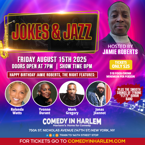 Friday Night Jokes & Jazz Headshot