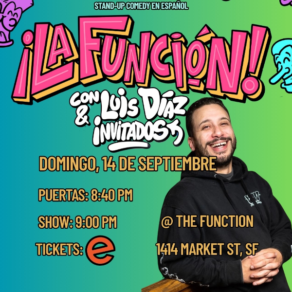 ¡LA FUNCIÓN! Stand-up comedy en Español at The Function Headshot