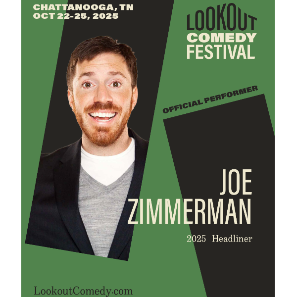 Lookout Comedy Festival with Joe Zimmerman Headshot
