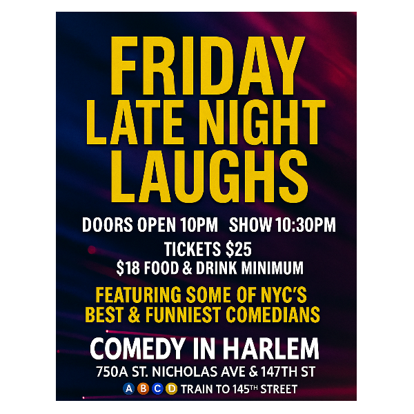 Friday Night Laughs Headshot