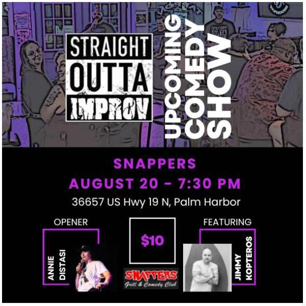 STRAIGHT OUTTA IMPROV COMEDY SHOW Headshot