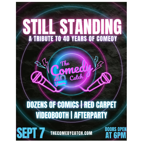 Still Standing- 40 years of The Comedy Catch Headshot