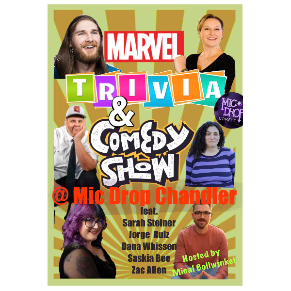 Marvel Trivia Brunch Show Headshot