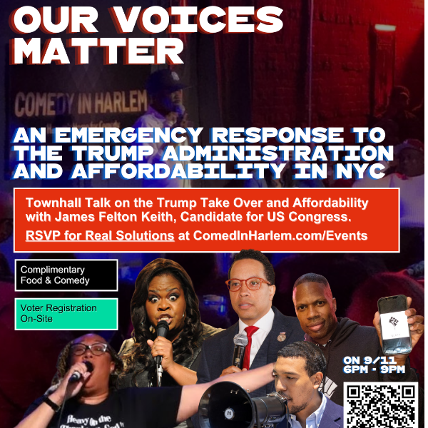 ✊🏾 Our Voices Matter – Emergency Townhall in Harlem ✊🏾 Headshot
