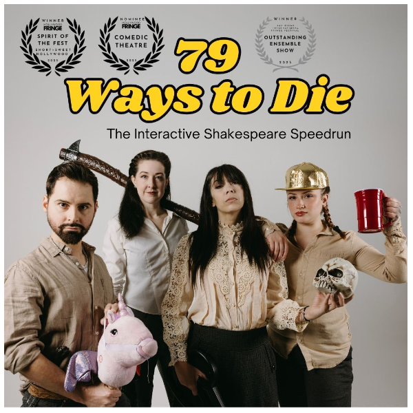 79 Ways to Die, the Interactive Shakespeare Speedrun Headshot