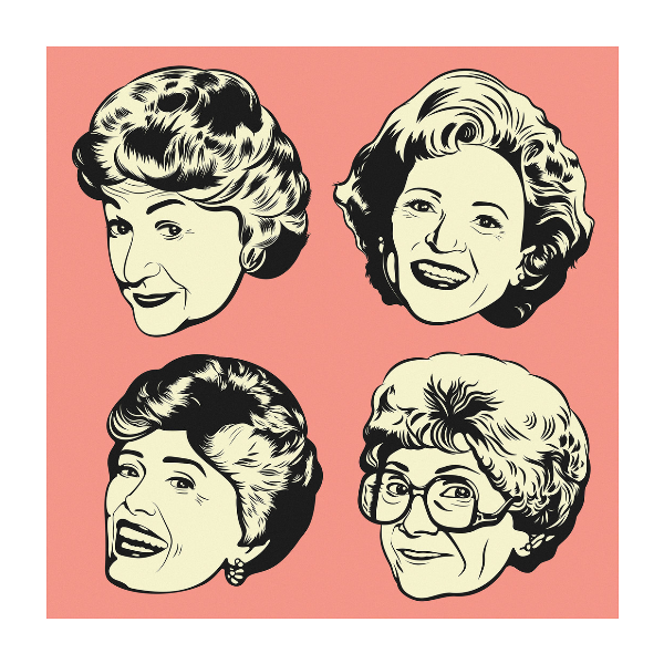 Golden Girls Drag Show Headshot