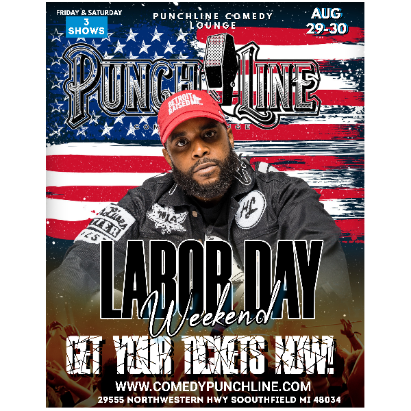 LABOR DAY WEEKEND W/ COMIC J. WILL  Headliner Image