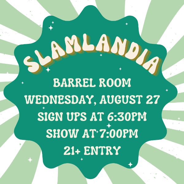 Slamlandia Poetry Slam Headliner Image