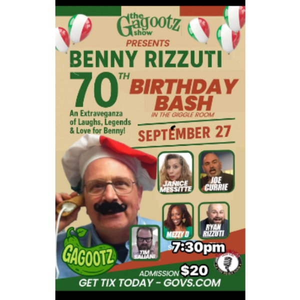 COMEDY NIGHT IN THE GIGGLE ROOM Headshot
