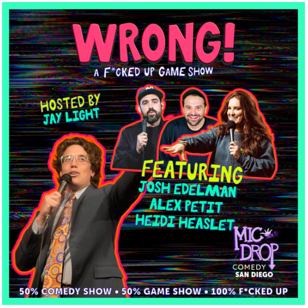 WRONG! A Dark Comedy Game Show Headshot