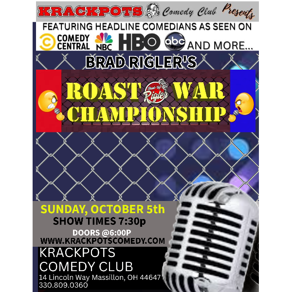 BRAD RIGLER'S ROAST WAR CHAMPIONSHIP Headshot