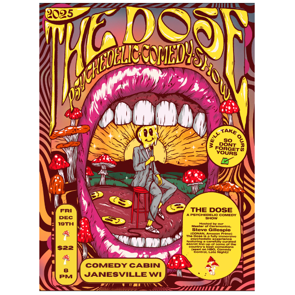 THE DOSE: A Psychedelic Comedy Experience  Headshot