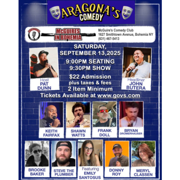 ARAGONA COMEDY PRESENTS  Headshot