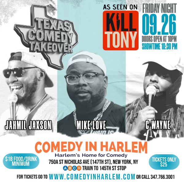 Texas Comedy Takeover Headshot