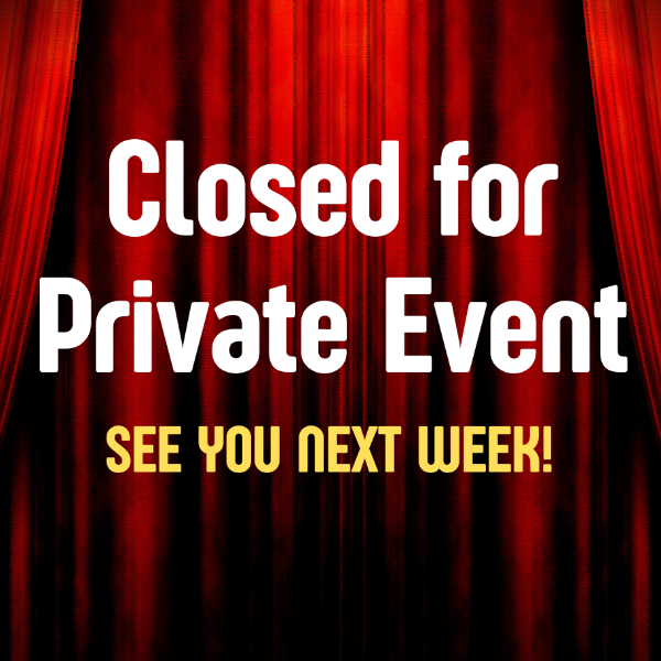 Closed For Private Event Headshot