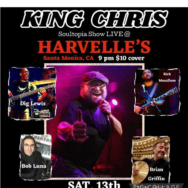 KING CHRIS and the GROOVE THANG Headshot