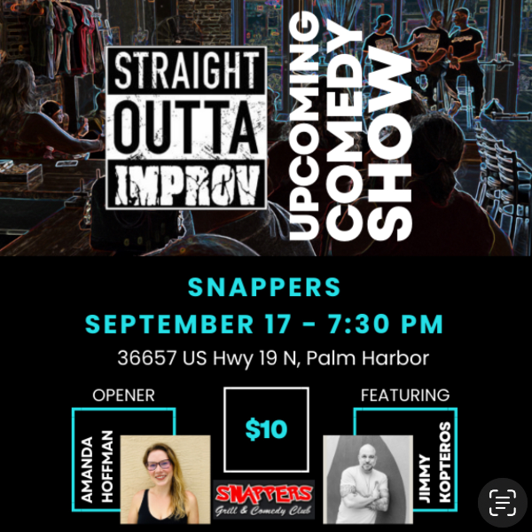 STRAIGHT OUTTA IMPROV COMEDY SHOW Headshot