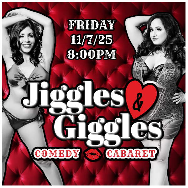 Jiggles & Giggles Comedy Cabaret Headshot