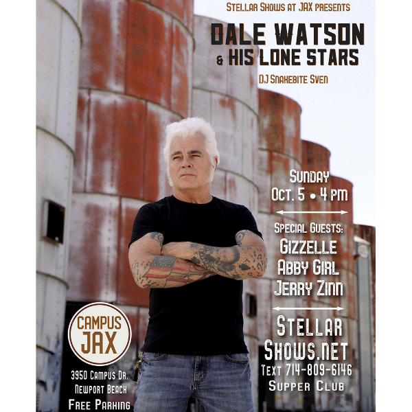 Dale Watson & The Lone Stars Onstage Headshot