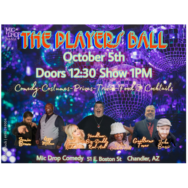 Eras In Comedy Presents: The Players Ball Headshot