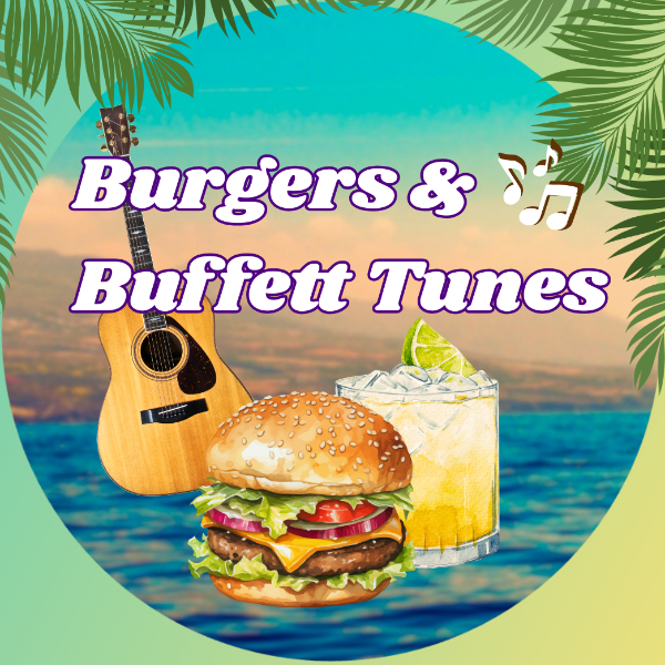 Burgers & Buffett Tunes Headshot