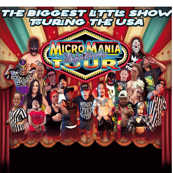 Micro Mania Midget Wrestling Headshot