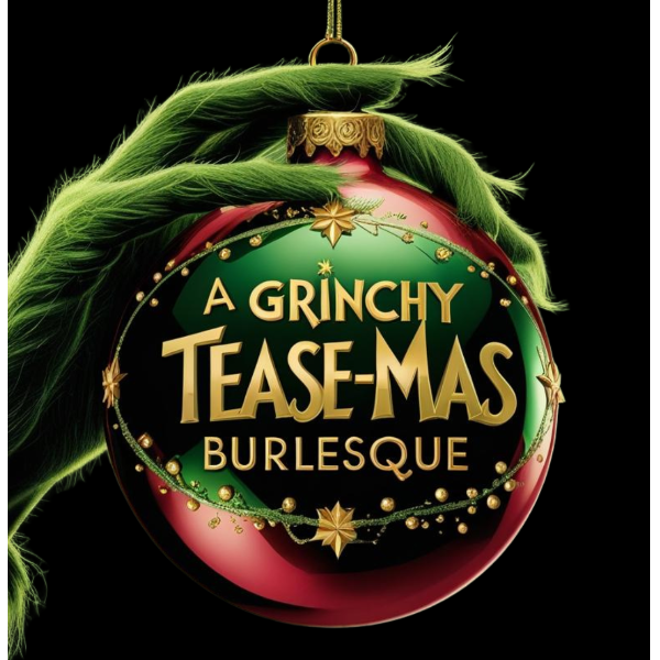 A Grinchy Tease-Mas Burlesque Headshot