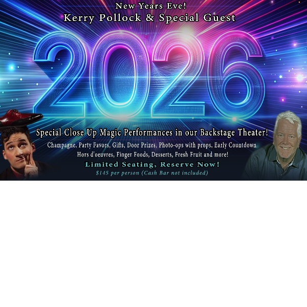 NYE Party Ringing in 2026 Headshot