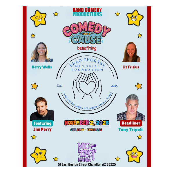 Comedy for a Cause: Brad Thorsby Memorial Foundation Headshot