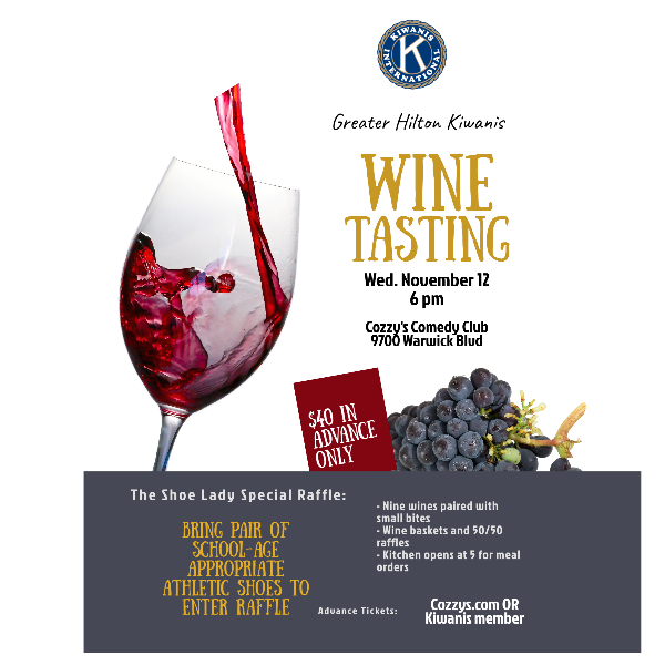 Kiwanis Wine Tasting Headshot