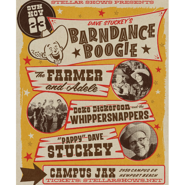 Dave Stuckey hosts the Barndance Boogie  Headshot