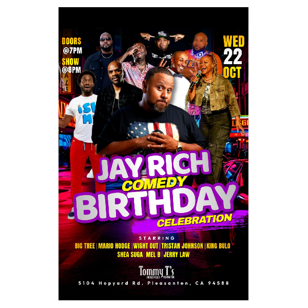Jay Rich Big Birthday Celebration Headshot
