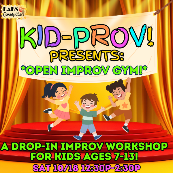 KID-PROV Open Improv Gym Headshot